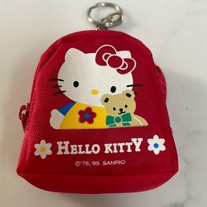 Vintage Hello Kitty backpack keychain